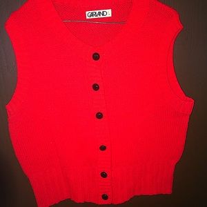 Vintage Garland Sweater Vest